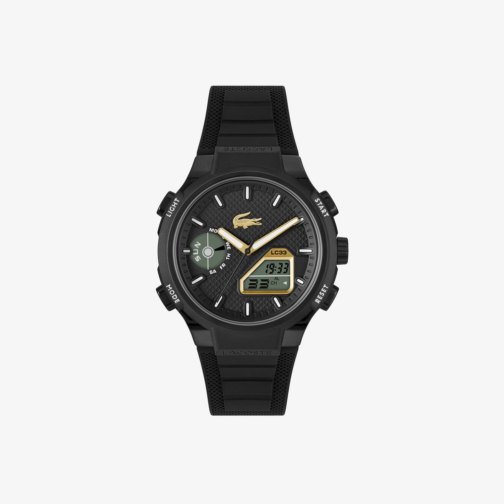 LC33 Analog and Digital Silicone Watch