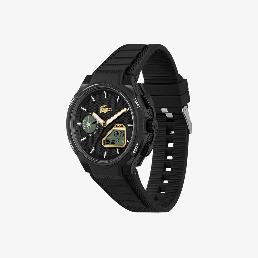 LC33 Analog and Digital Silicone Watch