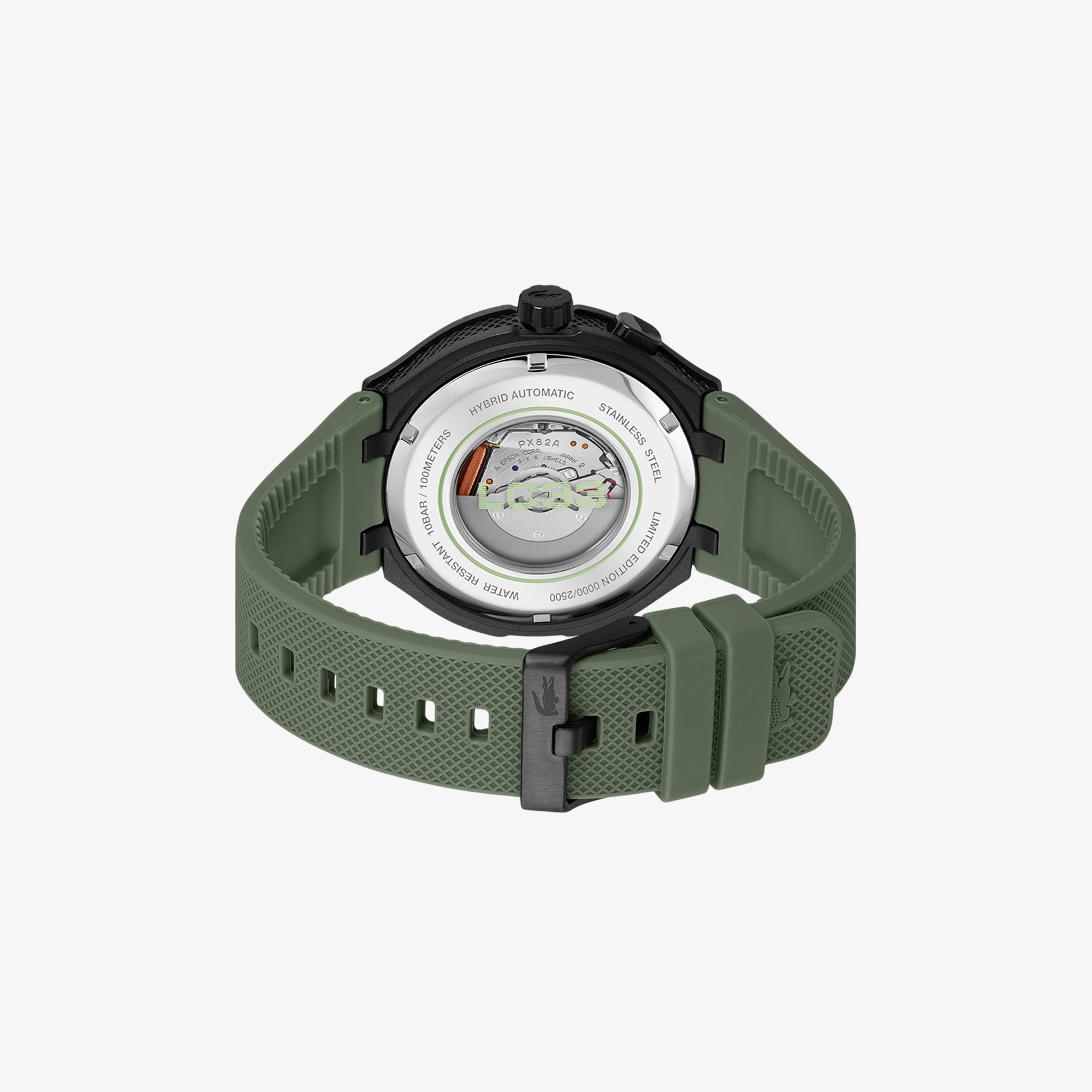 LC33 Hybrid Automatic Silicone Watch – Lacoste ZA