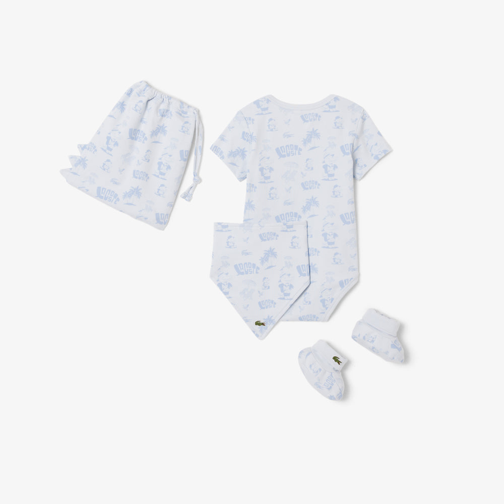 Infants' Printed Cotton Gift Set