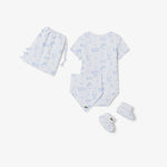 Infants' Printed Cotton Gift Set