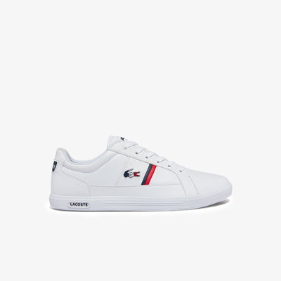 Men's Europa Tricoloure Leather and Synthetic Trainers
