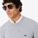 Monochrome Crew Neck Cotton Sweater