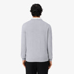 Monochrome Crew Neck Cotton Sweater