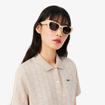 Slim Fit Monogram Jacquard Polo Dress