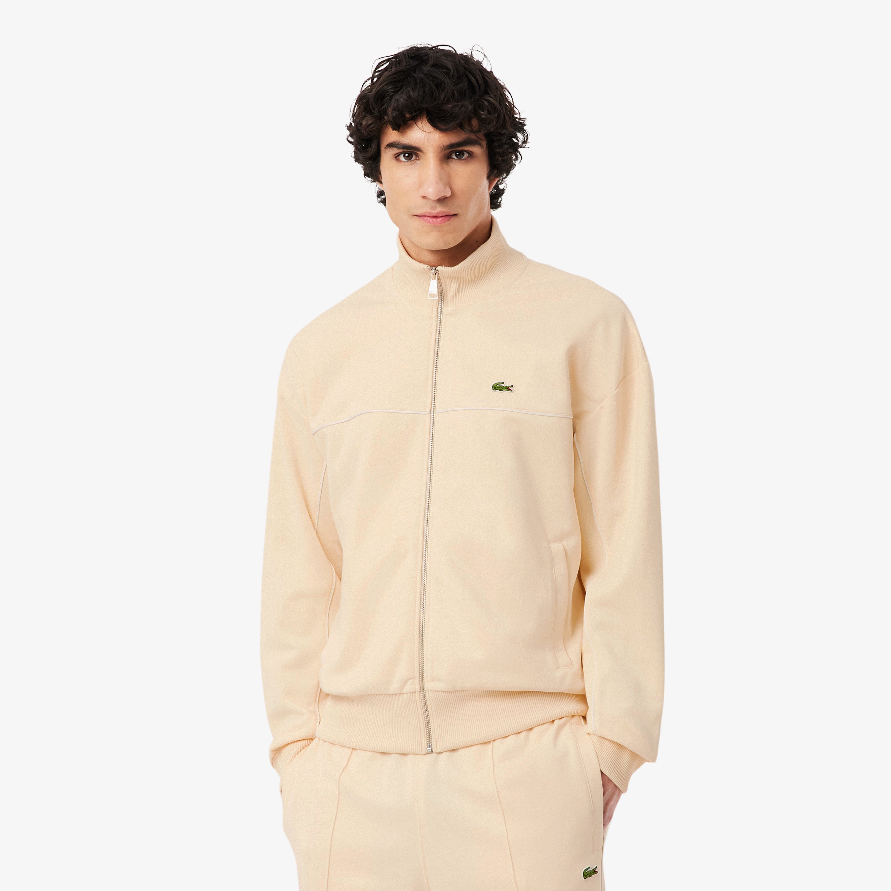 LACOSTE セットアップ Trim Accent Zipped Sweatshirt – Lacoste ZA