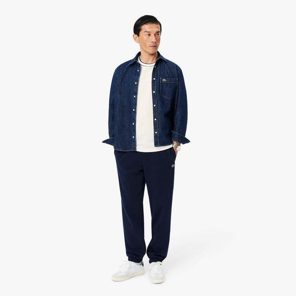Stretch Piqué Stripe Collar T-shirt