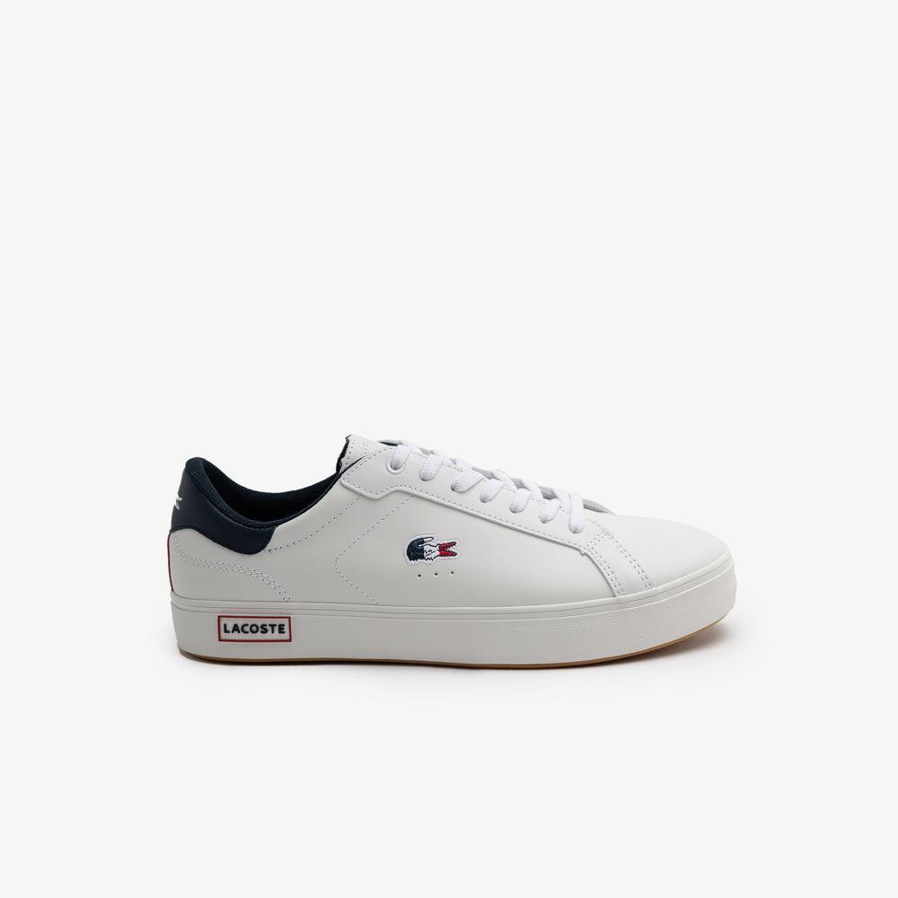 Men's Powercourt Tricolor Leather Trainers – Lacoste ZA
