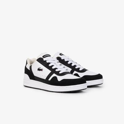 Men's T-Clip Logo Leather Trainers