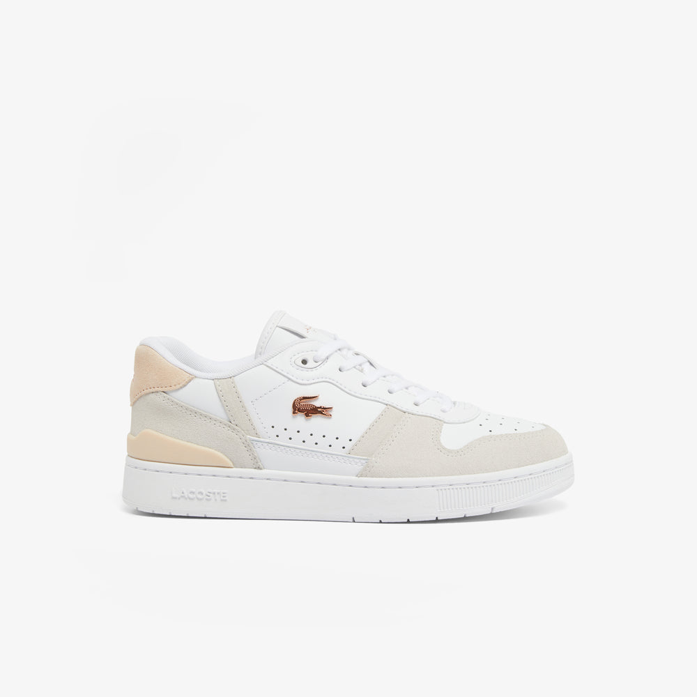 Women's T-Clip Set Leather Sneakers