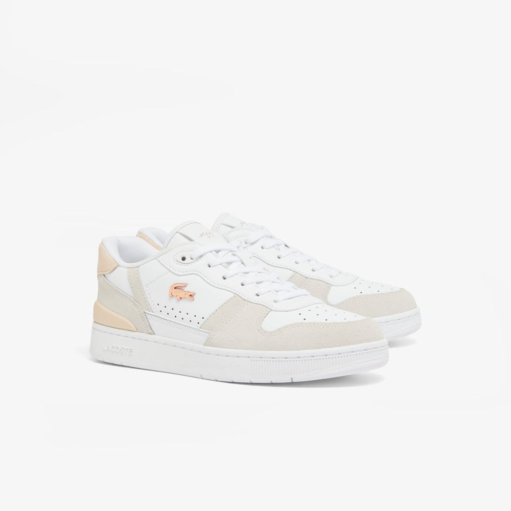 Women's T-Clip Set Leather Sneakers