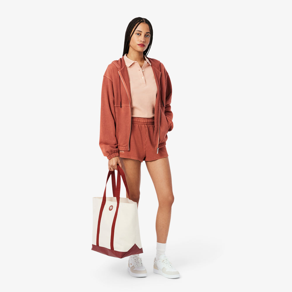 Women's T-Clip Set Leather Sneakers