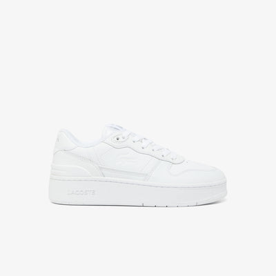Women's T-Clip Platform Leather Sneakers