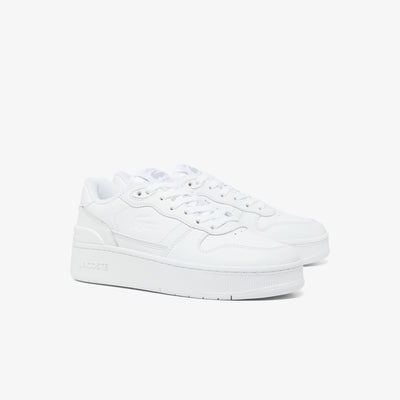 Women's T-Clip Platform Leather Sneakers