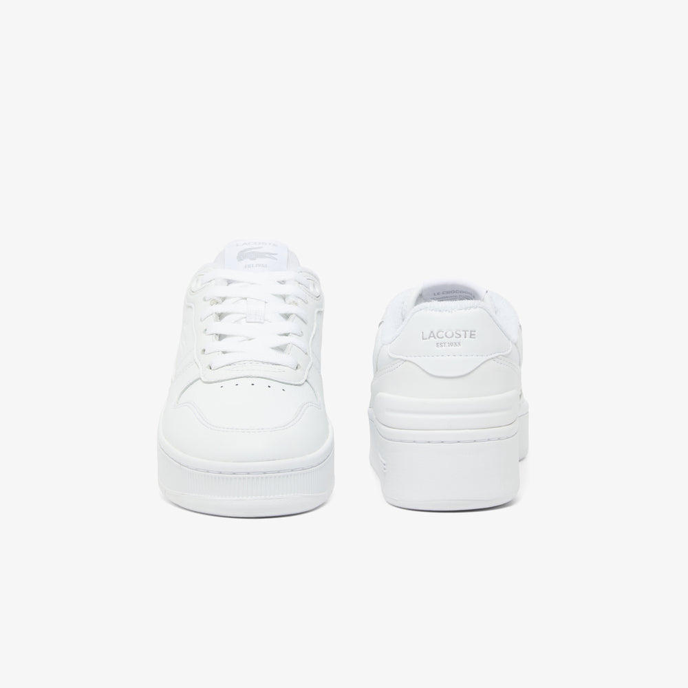 Women's T-Clip Platform Leather Sneakers