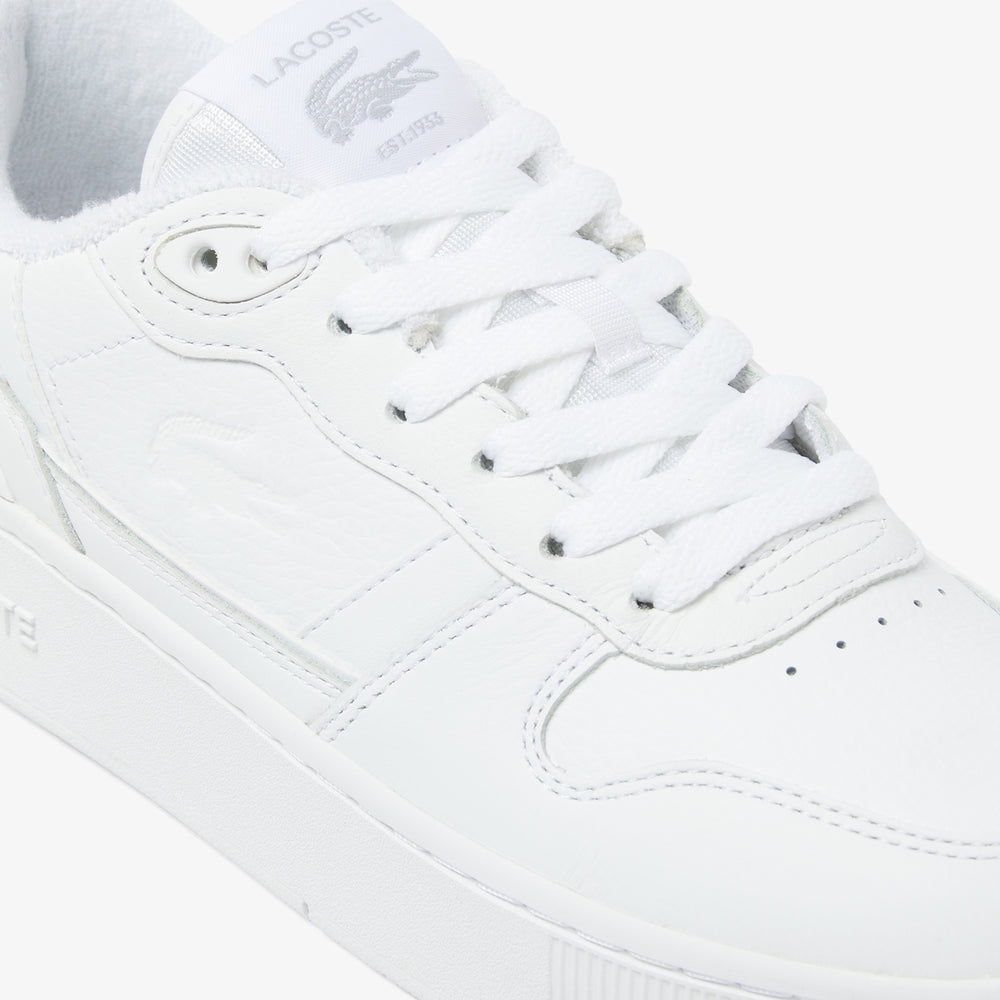 Women's T-Clip Platform Leather Sneakers