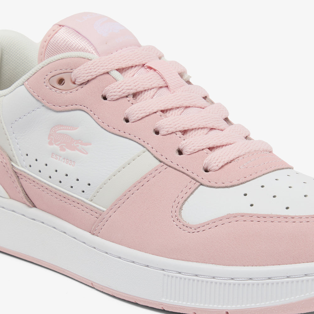 Women's T-Clip Set Leather Sneakers