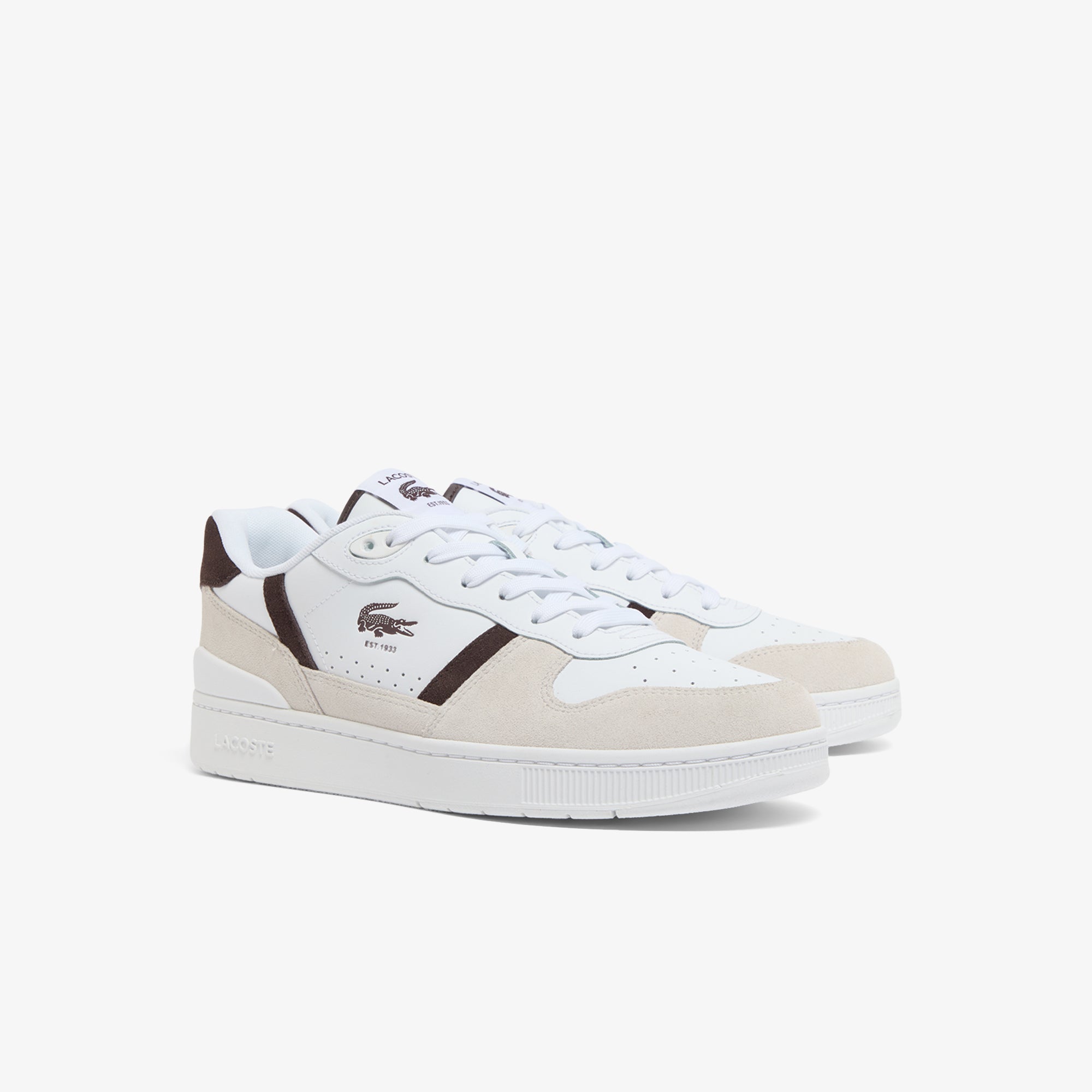 Men's T-Clip Set Leather Sneakers – Lacoste ZA