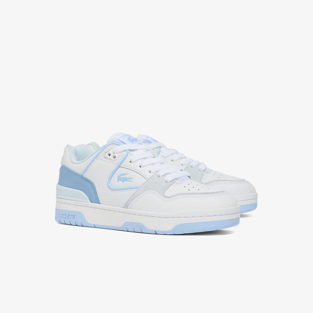 Women's Courtcage Set Leather Sneakers