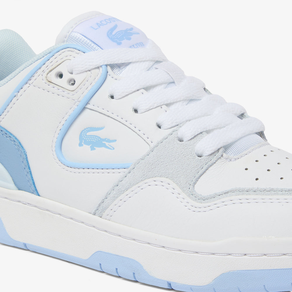 Women's Courtcage Set Leather Sneakers