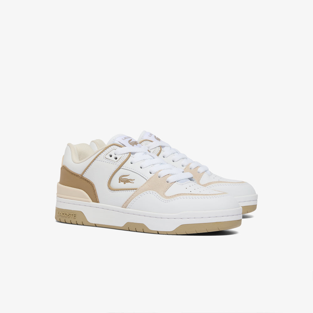 Women's Courtcage Set Leather Sneakers