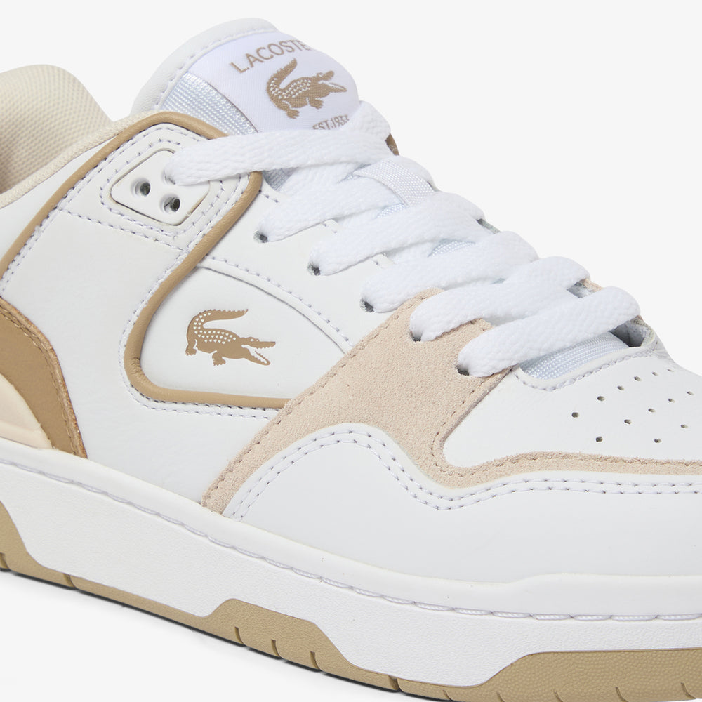 Women's Courtcage Set Leather Sneakers