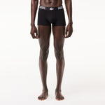 Men's Lacoste Branded Jersey Trunk Three-Pack