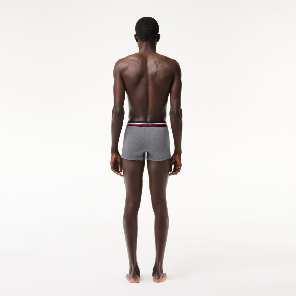 Pack Of 3 Iconic Trunks With Three-Tone Waistband