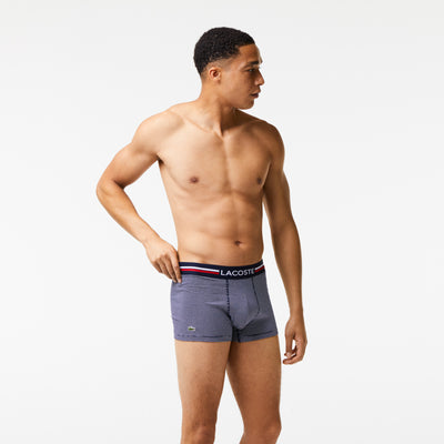 Pack Of 3 Iconic Trunks With Three-Tone Waistband