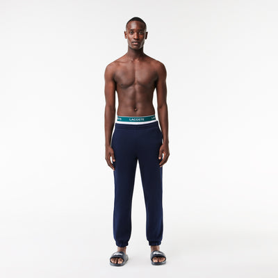 Men’s Lettered Waist Long Stretch Cotton Boxer Brief 3-Pack