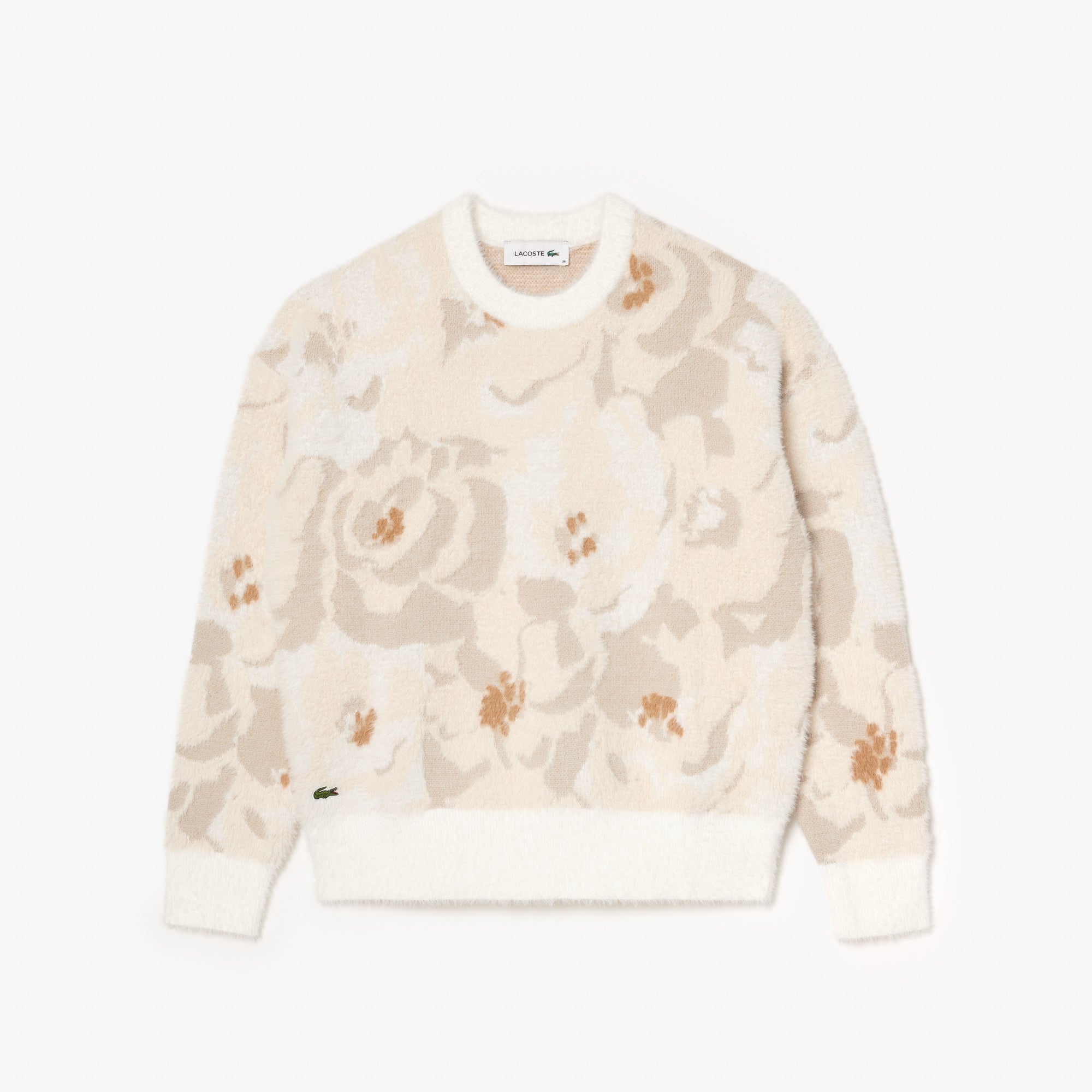 Floral Jacquard Knit Sweater – Lacoste ZA