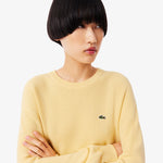 Relaxed Fit Cotton Crew Neck Sweater