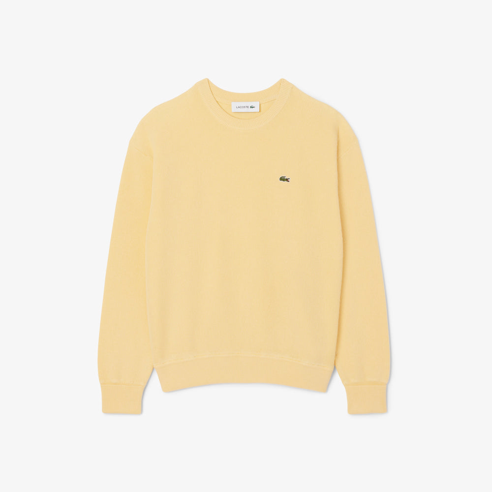 Relaxed Fit Cotton Crew Neck Sweater