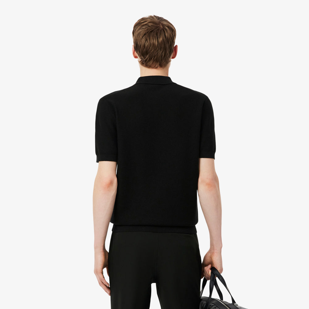 Classic Fit Knitted Polo Shirt