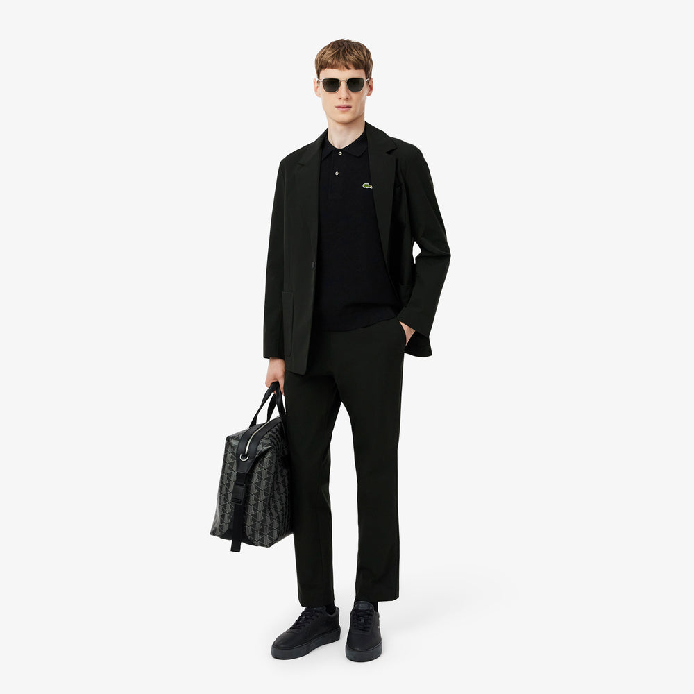 Classic Fit Knitted Polo Shirt