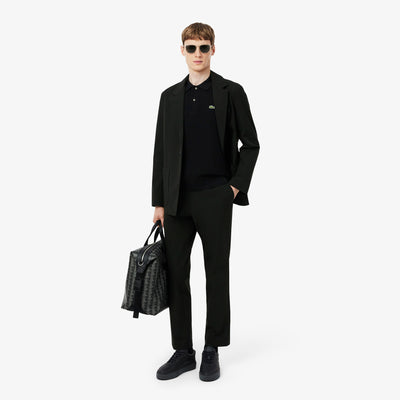 Classic Fit Knitted Polo Shirt