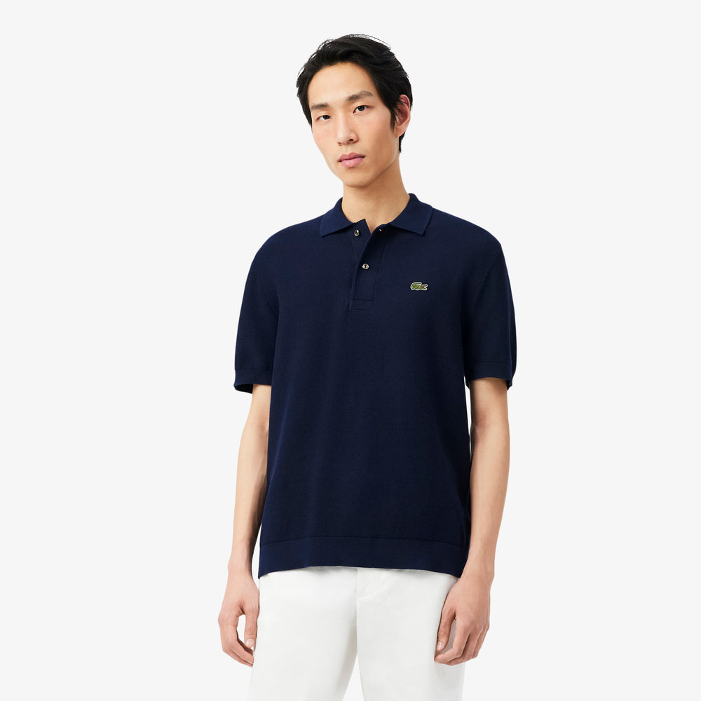 Classic Fit Knitted Polo Shirt