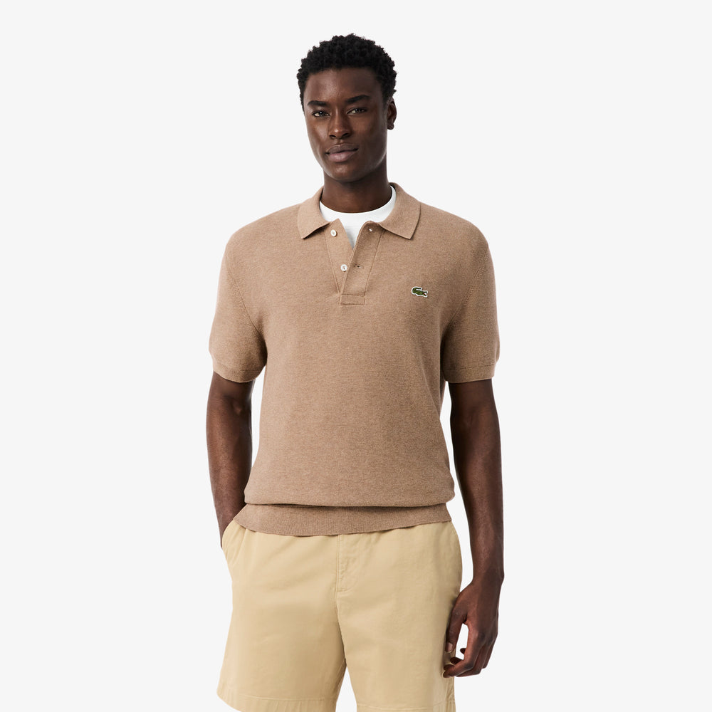 Classic Fit Knitted Polo Shirt