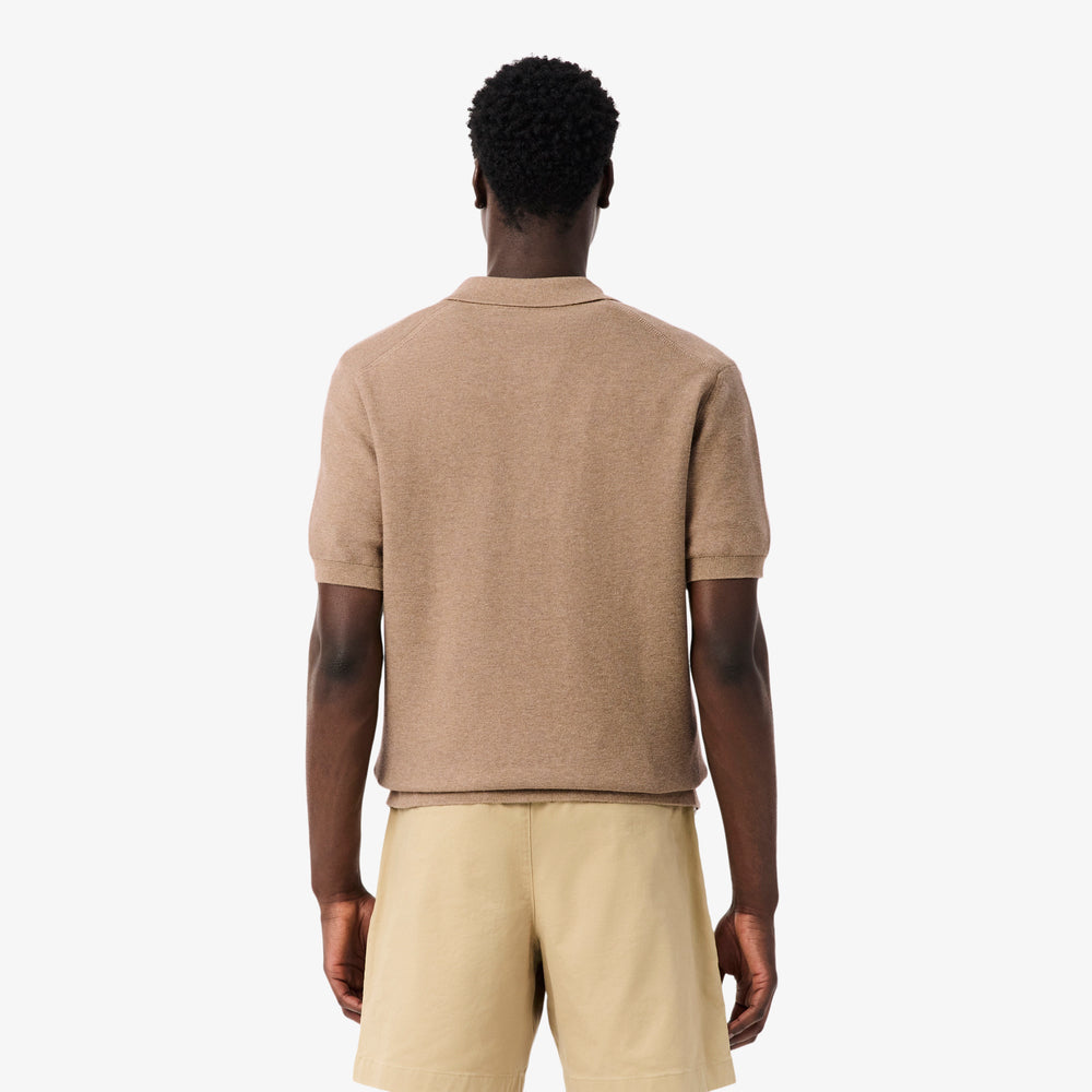 Classic Fit Knitted Polo Shirt