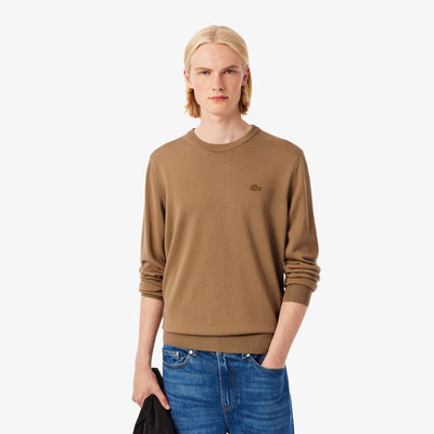 Merino Wool Crew Neck Sweater