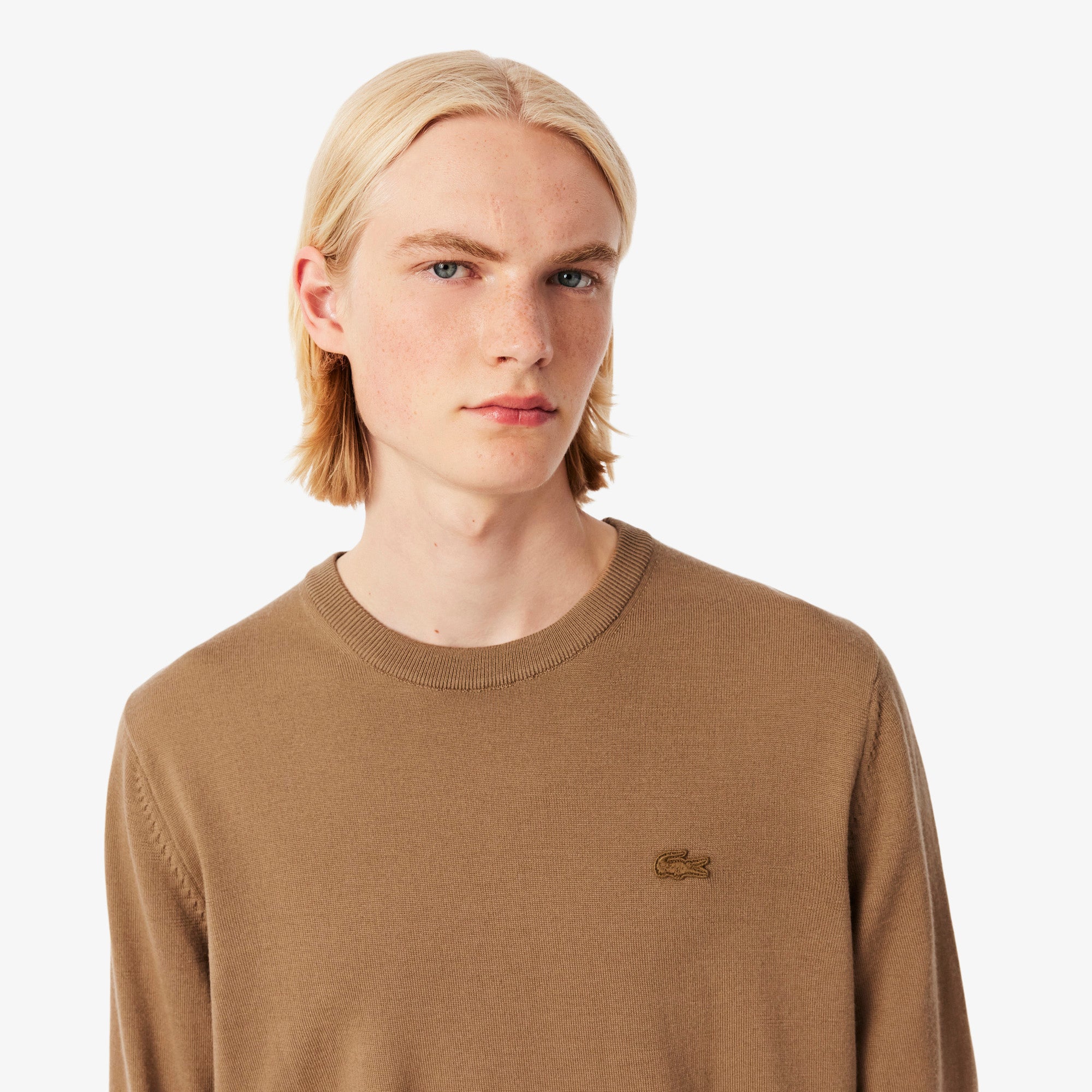 Merino Wool Crew Neck Sweater – Lacoste ZA