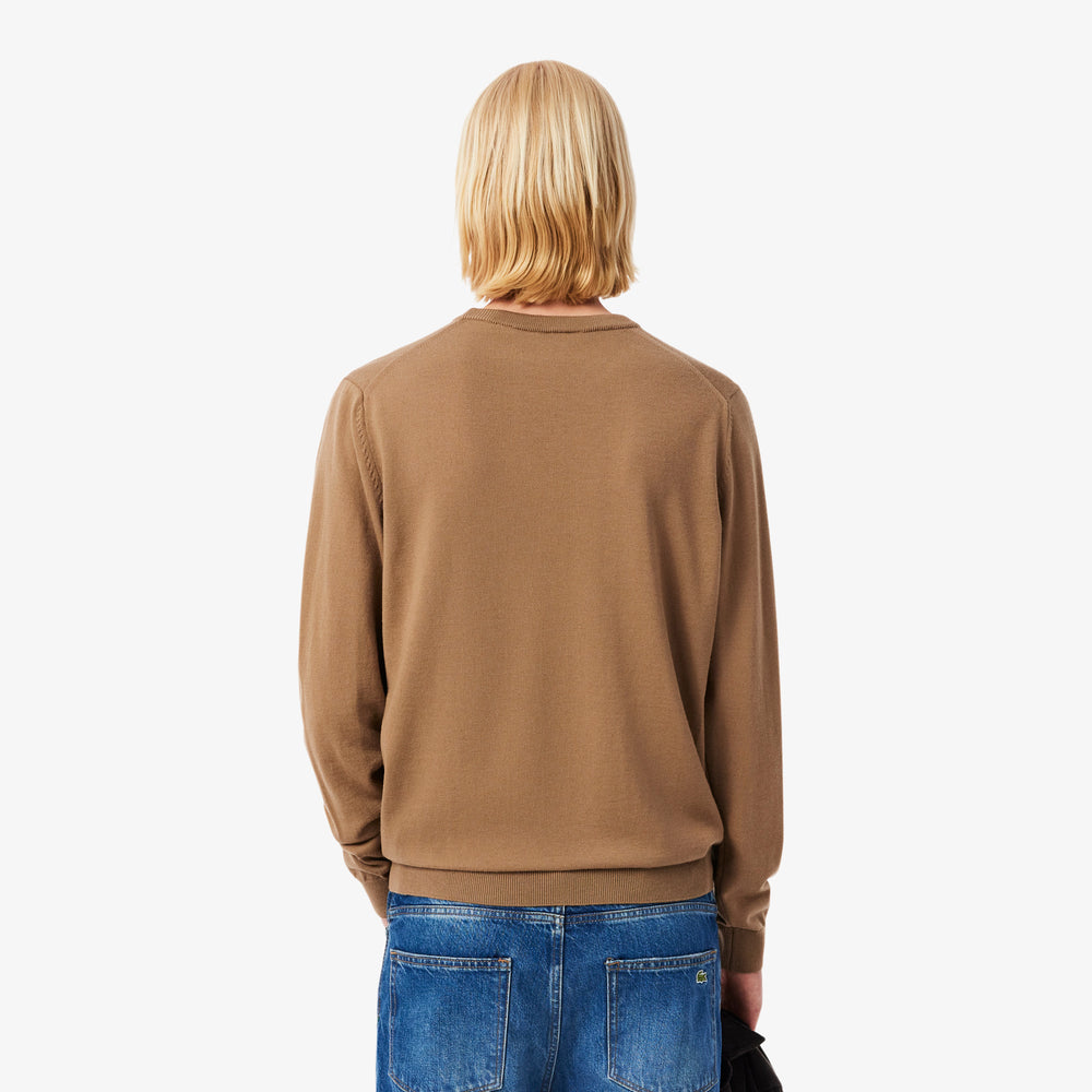 Merino Wool Crew Neck Sweater
