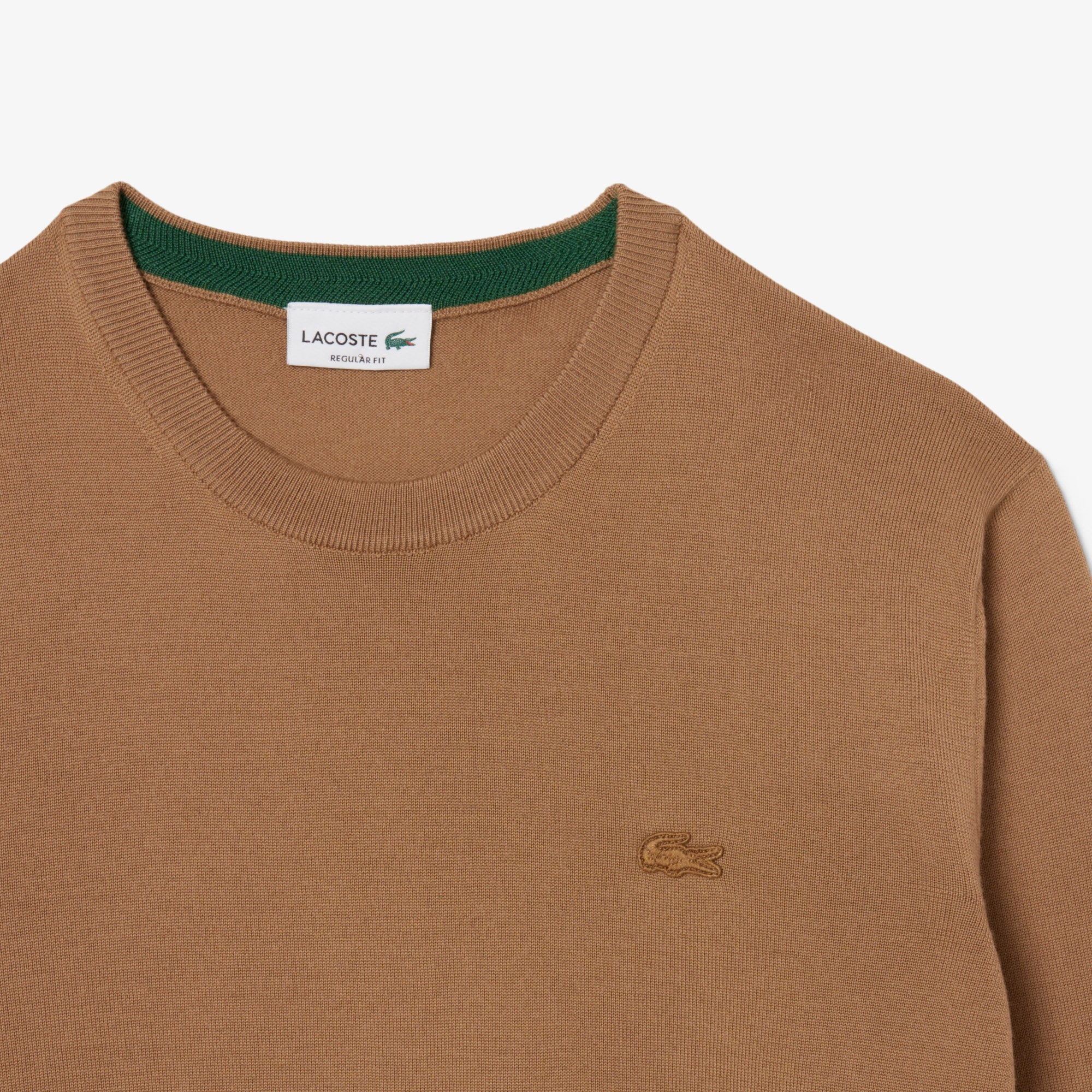 Merino Wool Crew Neck Sweater – Lacoste ZA