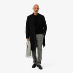 Monochrome Crew Neck Cotton Sweater