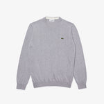 Monochrome Crew Neck Cotton Sweater