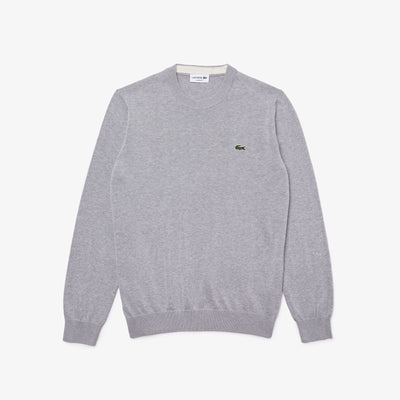 Monochrome Crew Neck Cotton Sweater