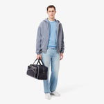 Monochrome Crew Neck Cotton Sweater