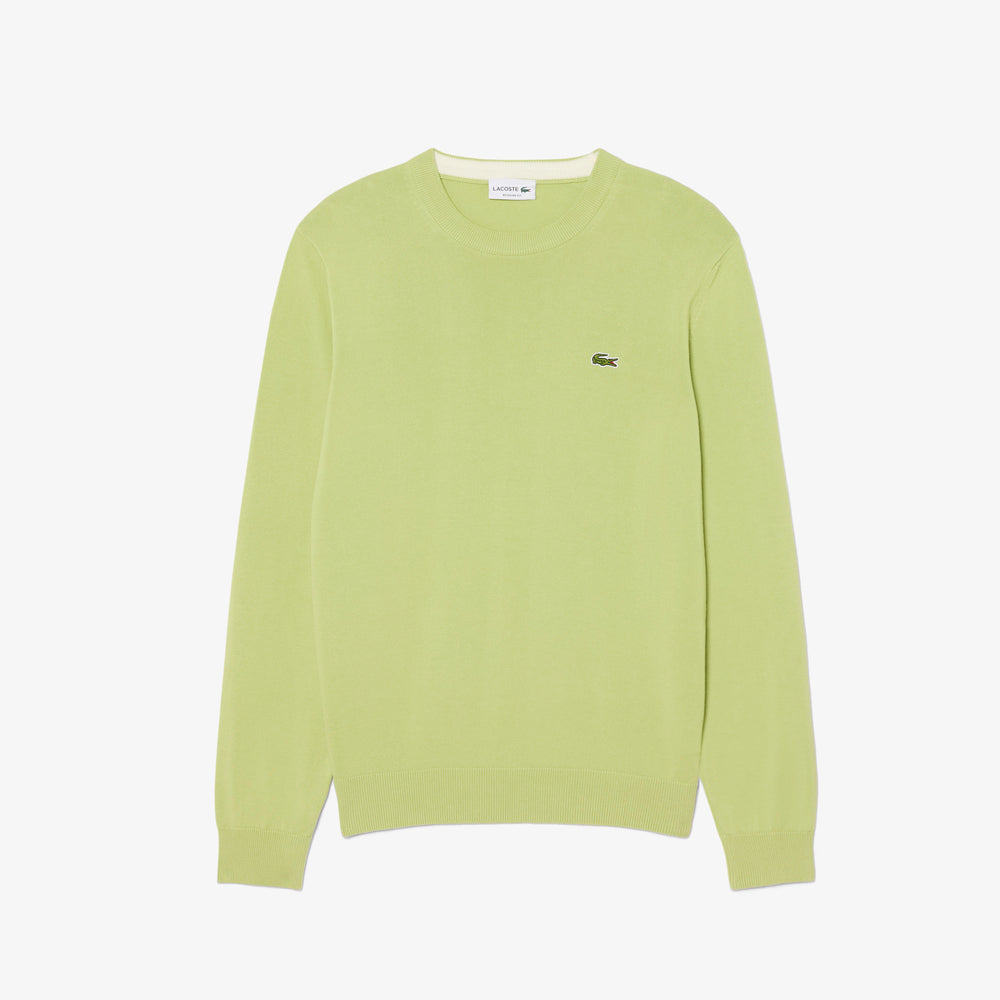 Monochrome Crew Neck Cotton Sweater