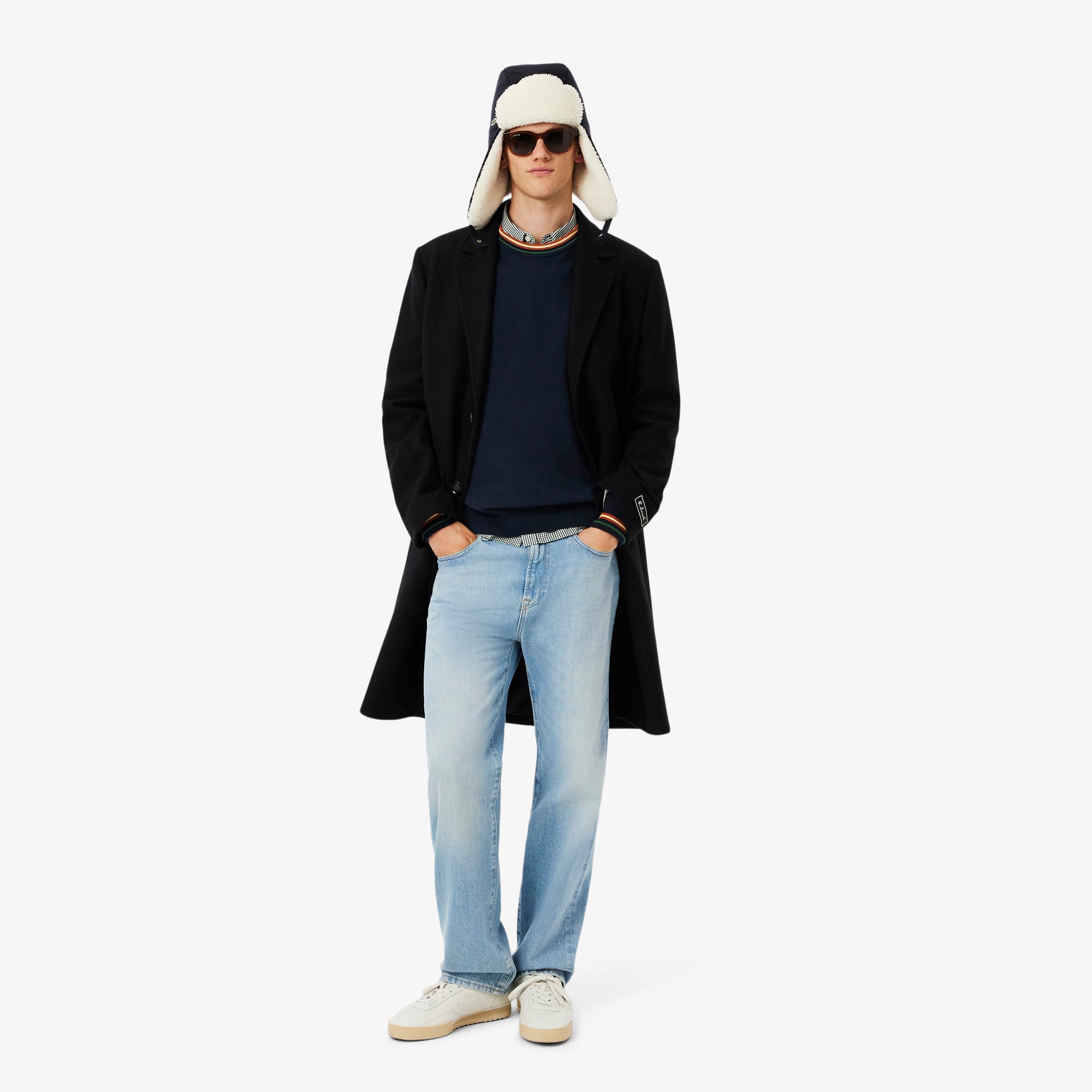 トップス yxngbratz Logo Knit Triangle Logo Hooded Sweatshirt (2-6) | Guess