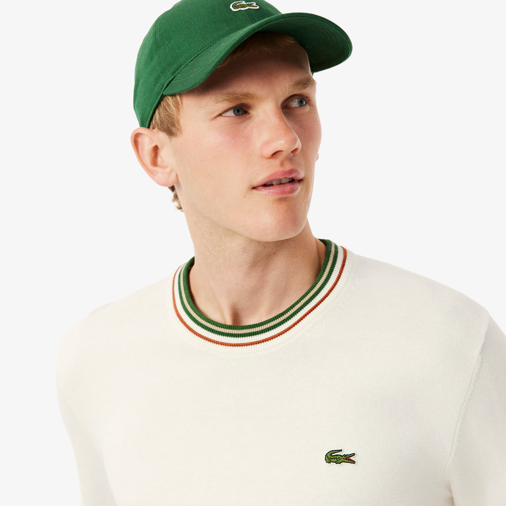 Striped Cotton Jersey Sweater